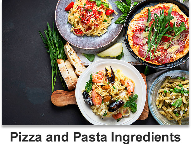 Pizza and Pasta Ingredients