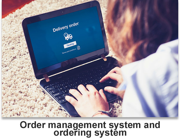 Order management system and ordering
system